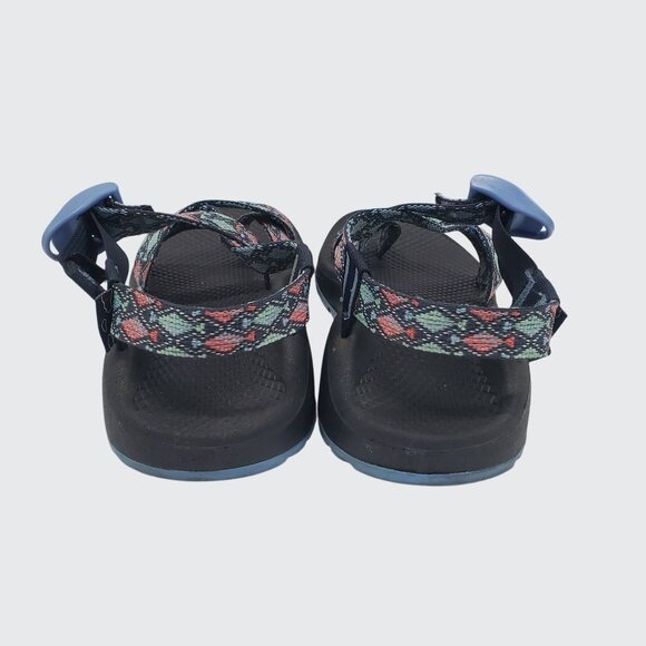 Preowned Chaco Z Cloud 2 Trace Eclipse Bleu Sport Sandals Size 5 ~ Eu 36 ~ 22 CM - Picture 9 of 9
